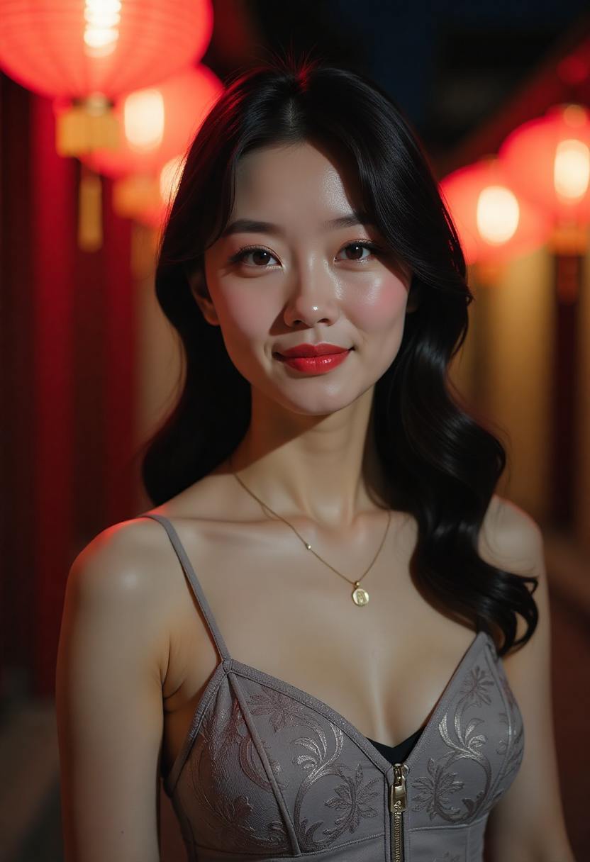 雪女低头看收据